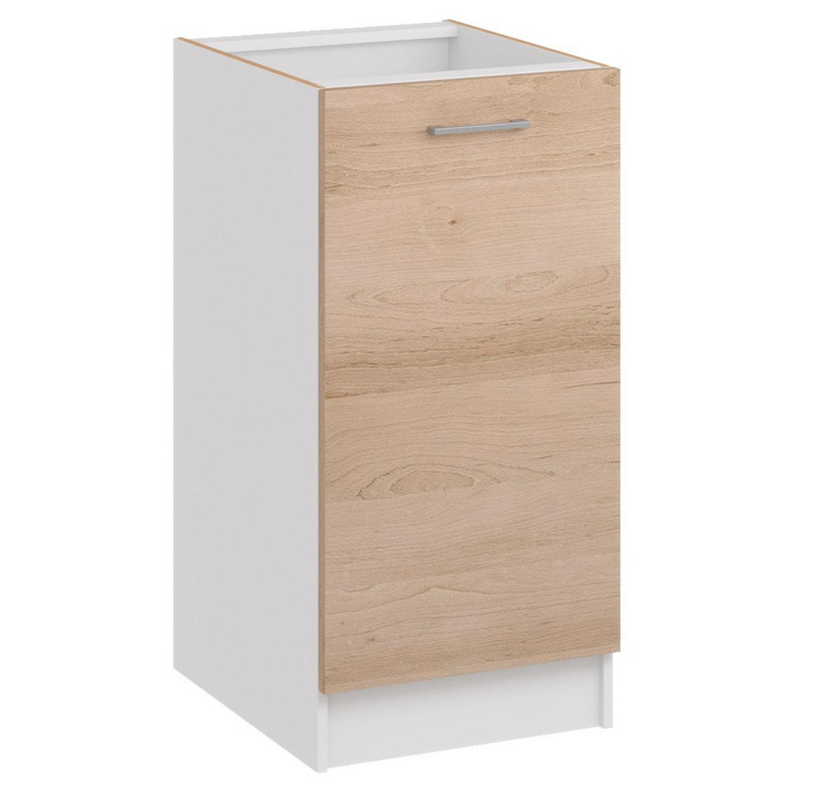 KÜCHENUNTERSCHRANK D40 eiche - Eiche Artisan, Holzwerkstoff (40/82/44cm) - roe furniture