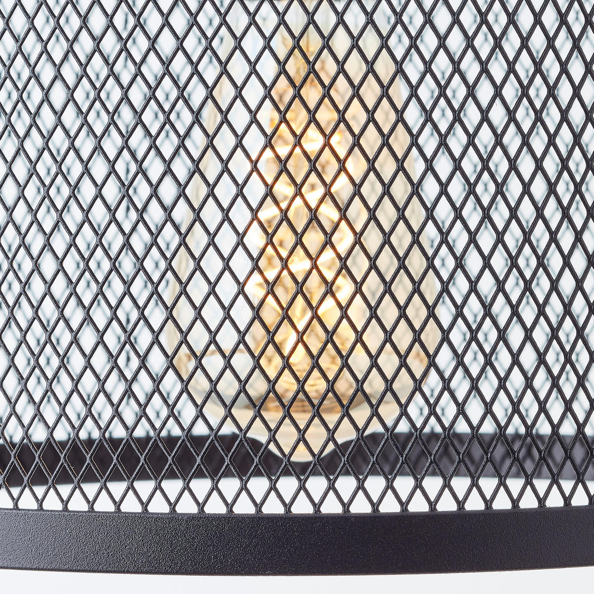 PENDELLEUCHTE Maze 99804/86 - Schwarz, Metall (25/25/144cm) - Brilliant