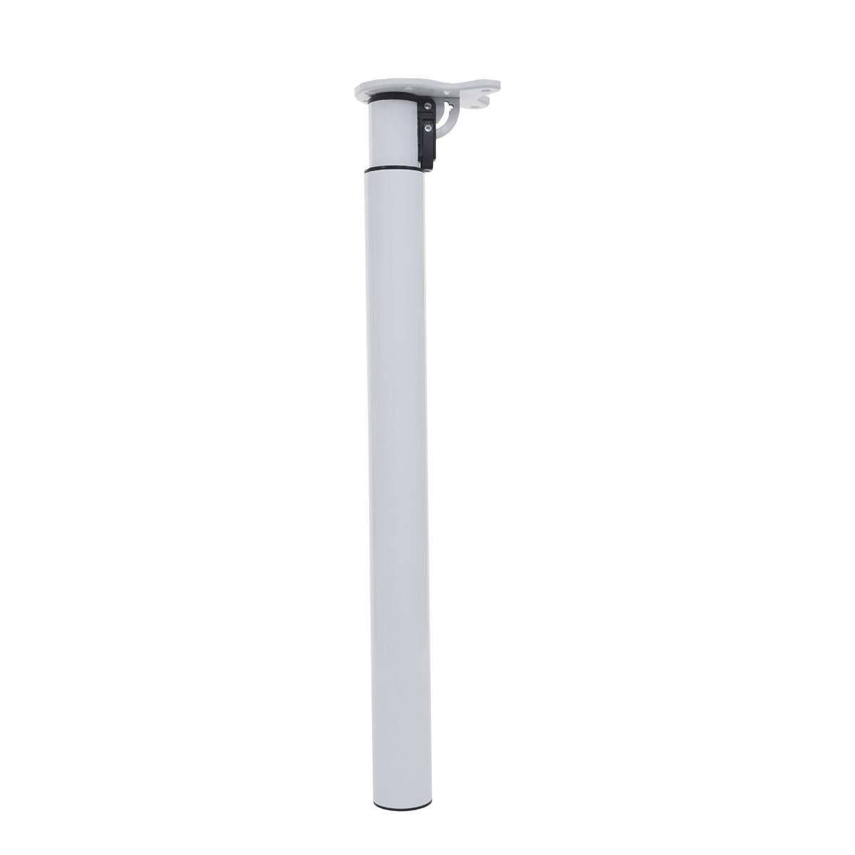 TISCHBEIN rund Weiß 4er-Set - Weiß, Metall (14/110/6cm) - MCW