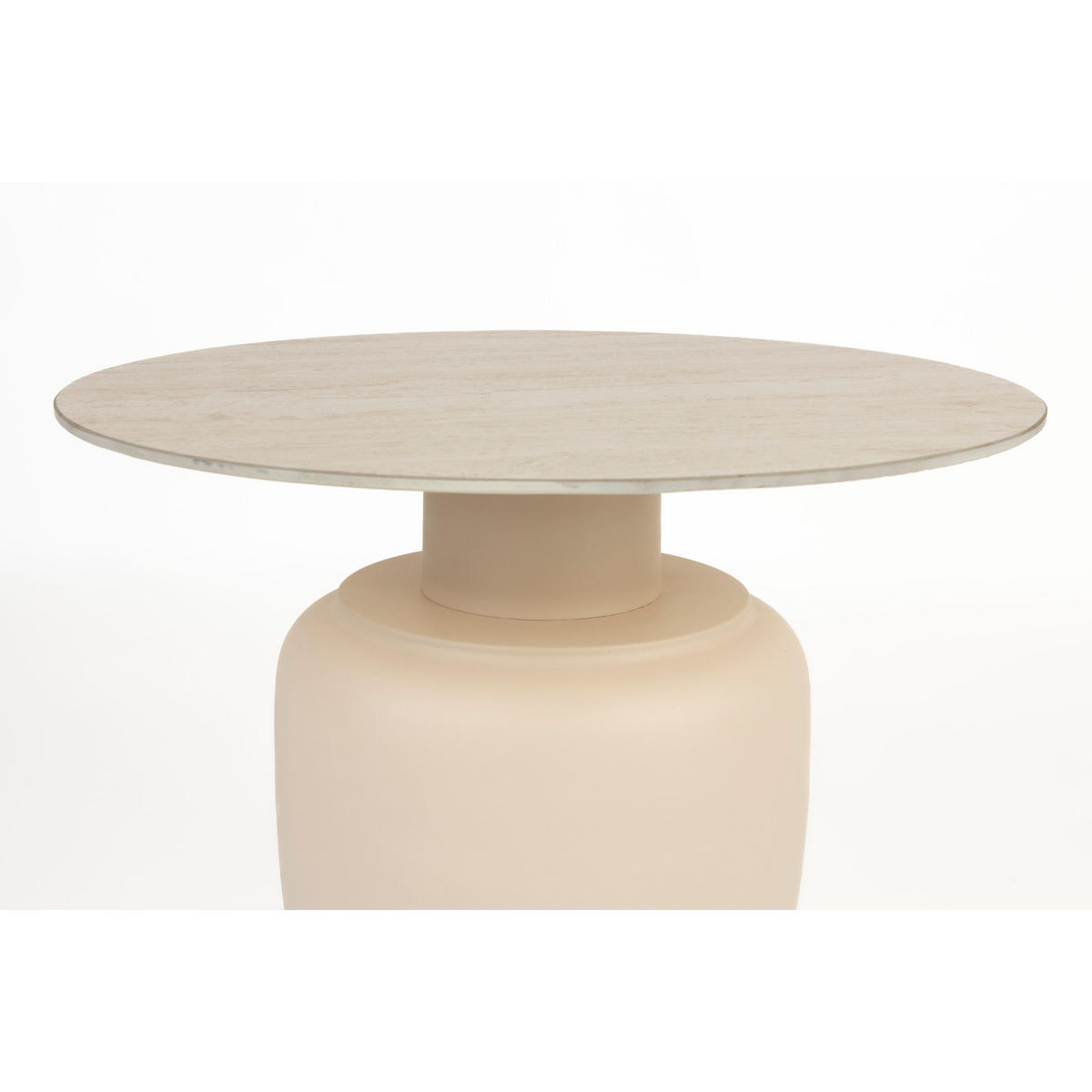 COUCHTISCH - Keramik - Beige - Beige, Holzwerkstoff (60/60/47cm) - Drawer