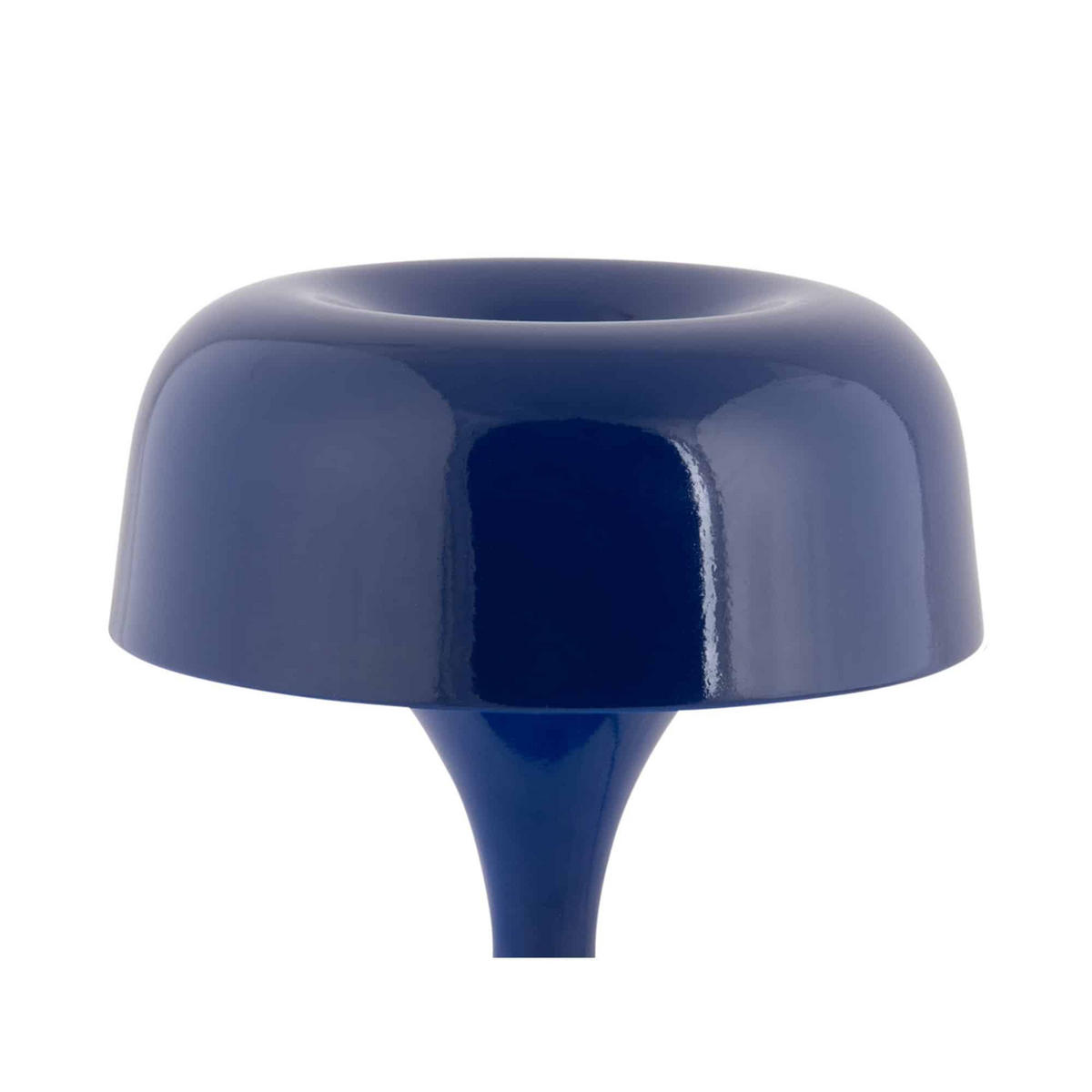 TISCHLAMPE Moda Retro - Blau - 15,5/15,5/20 cm - Blau, Metall (15/15/20cm) - Leitmotiv