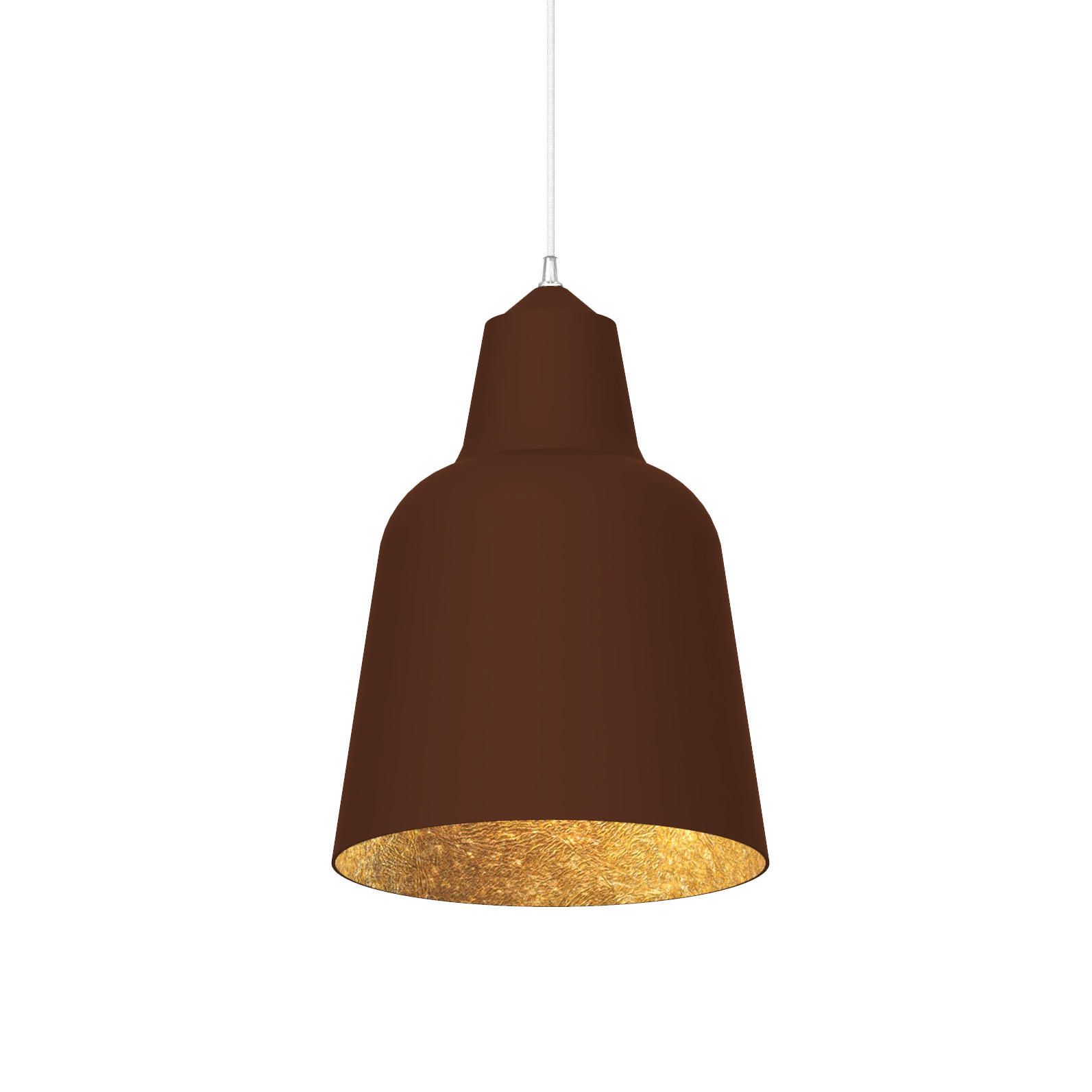 HÄNGELEUCHTE - Goldfarben, Metall (33/33/42cm) - Lumicom