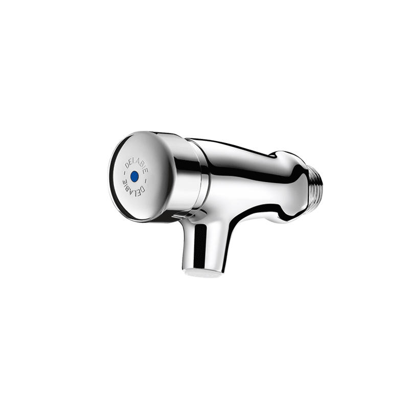 TEMPOSTOP AB Wand-Selbstschlussventil G1/2B 7 Sek. - Chromfarben, Metall (6.8/4.3/11.1cm) - Delabie