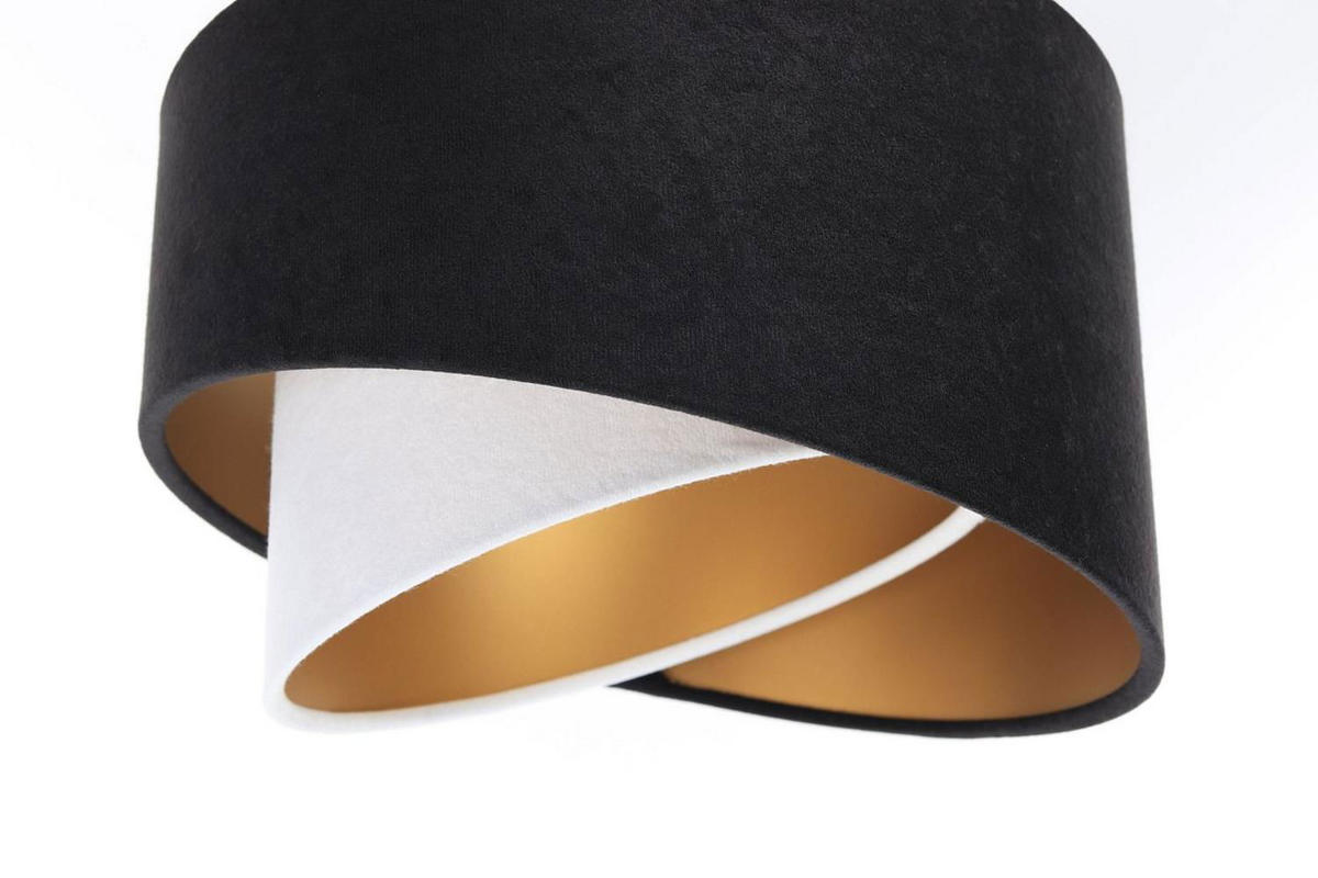 HÄNGELEUCHTE Schwarz 30/18 cm - Schwarz, Kunststoff (30/0.3/18cm) - ONZENO