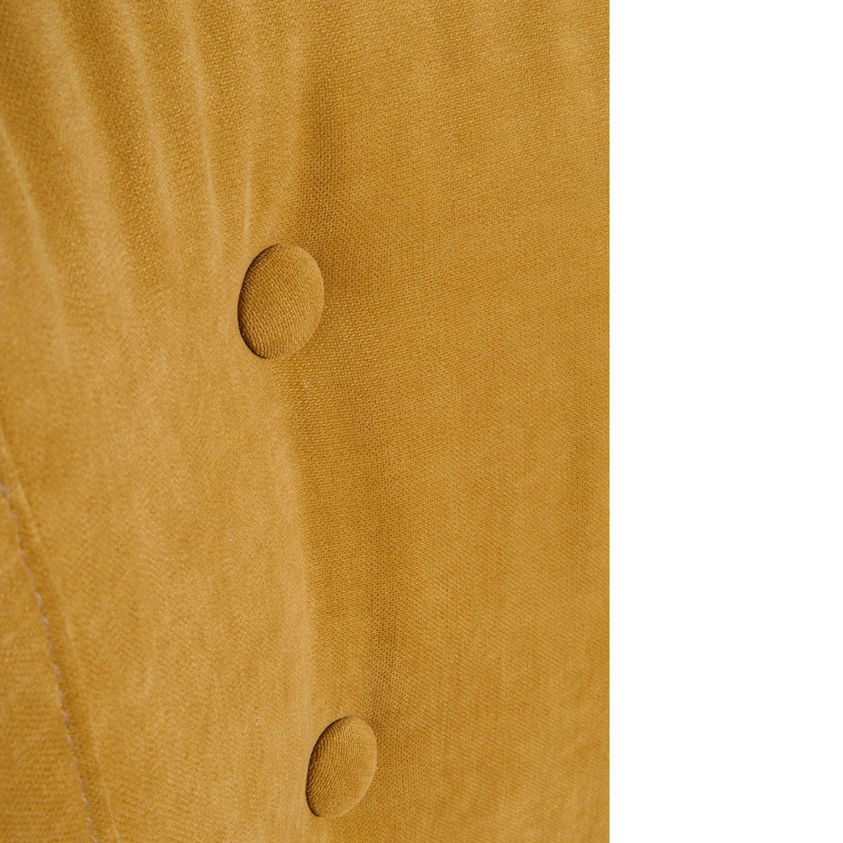 SESSEL Kassi Bezug Veloursstoff Buche natur / mais - Gelb, Kunststoff (69/80/68cm) - 58aufmkessel