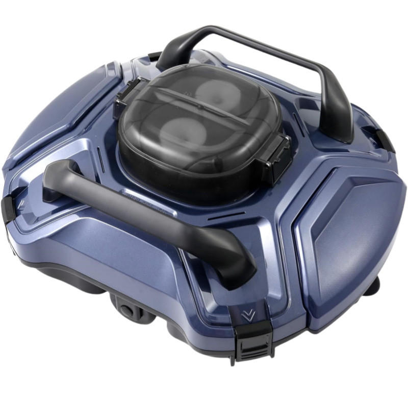 POOLROBOTER, 180 Minuten Laufzeit (EU-Stecker) - Blau, Kunststoff (31/16.6/36.7cm) - Authentics