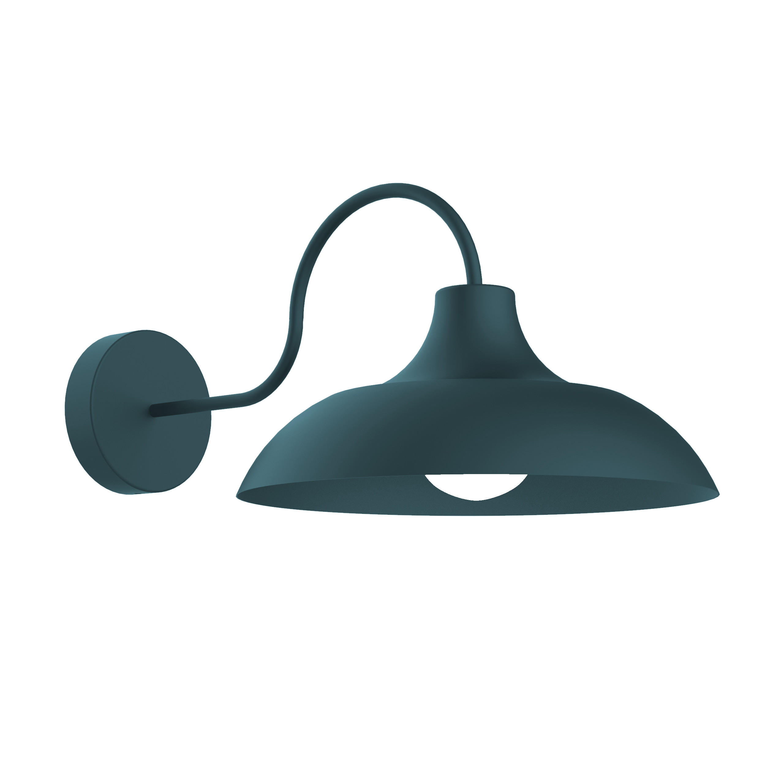 WANDLEUCHTE - Blau, Metall (30/21.5/47.5cm) - Lumicom