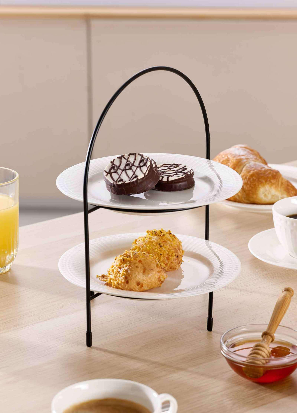 DESSERTTELLER Sofia weiß ø 20 cm 6er Set - Weiß, Keramik (20cm) - Ritzenhoff Breker