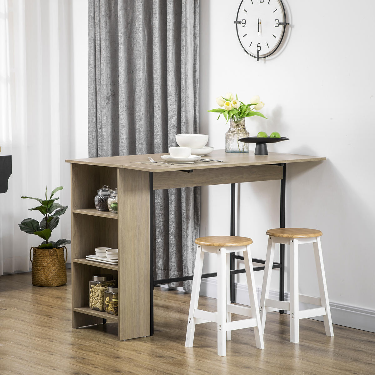 BARTISCH Grau 1 Stück - Grau, Kunststoff (120/76/91.4cm) - GiPP