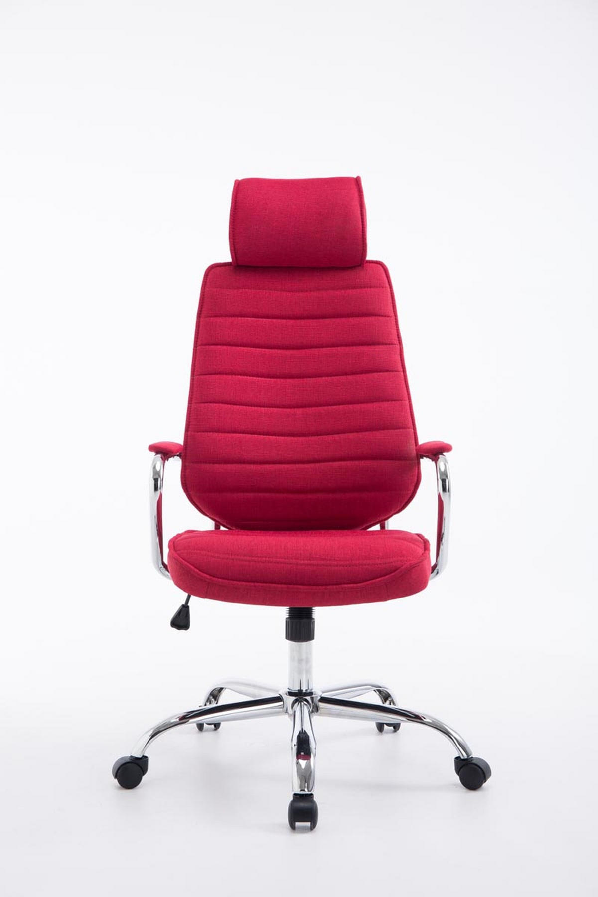 BÜROSTUHL Rocket Stoff Rot - Rot, Textil/Metall (60/128/67cm) - TPFLiving