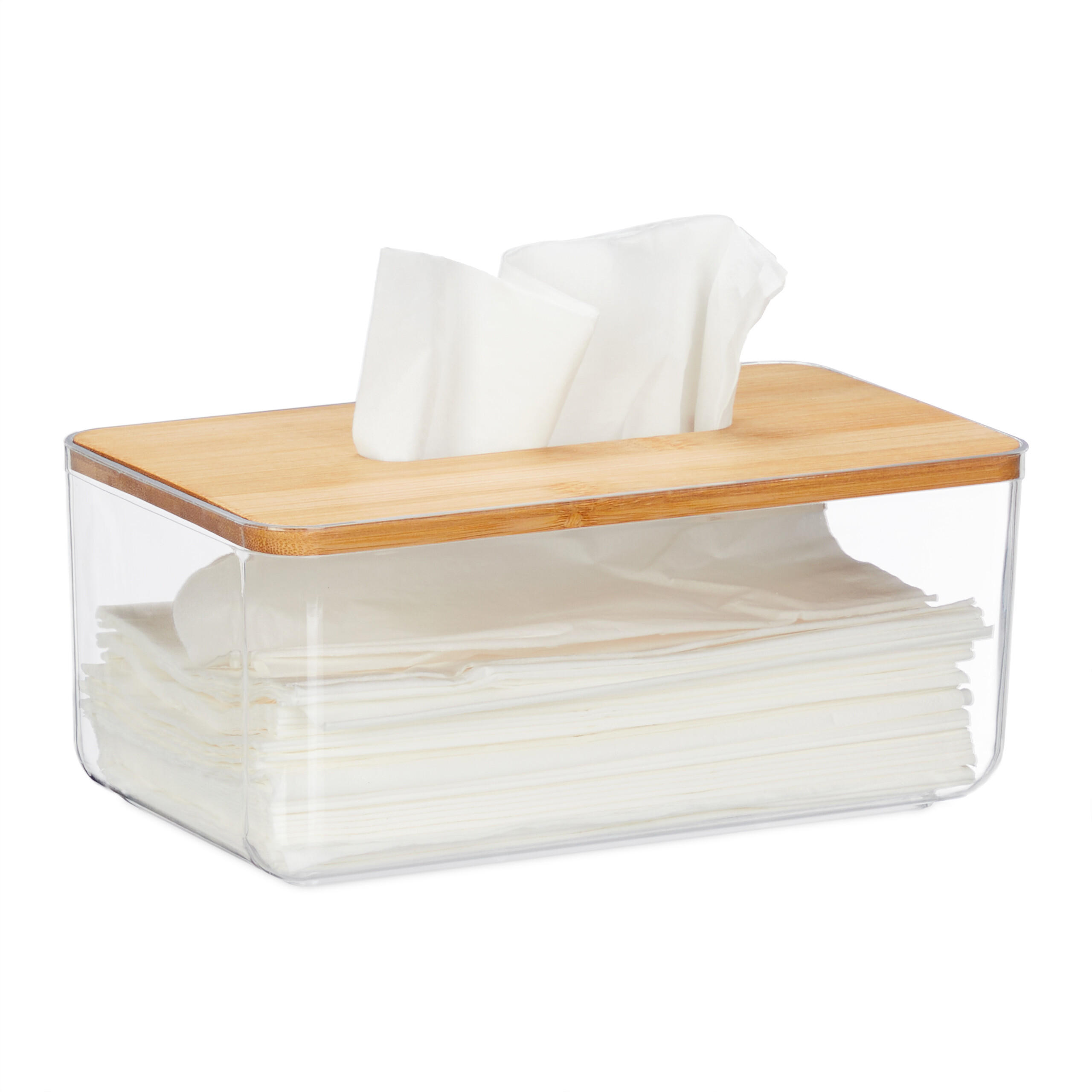 CUTIE Transparenta capac din bambus 23,5 cm