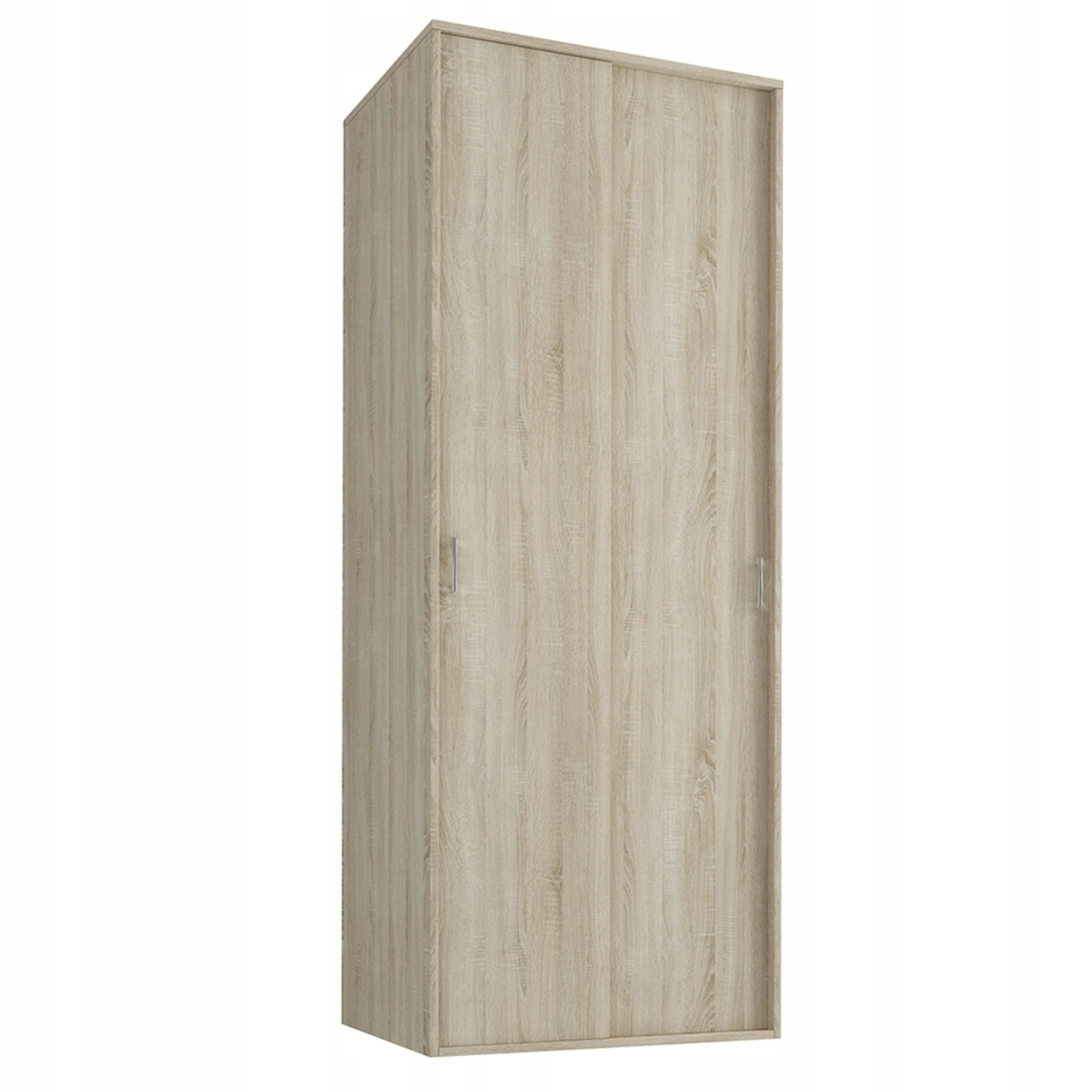 KLEIDERSCHRANK 2-türig, 70 cm Breite, mit Kleiderstange, sonoma - Sonoma Eiche, Holz (60/180.5/40cm) - Home Collective