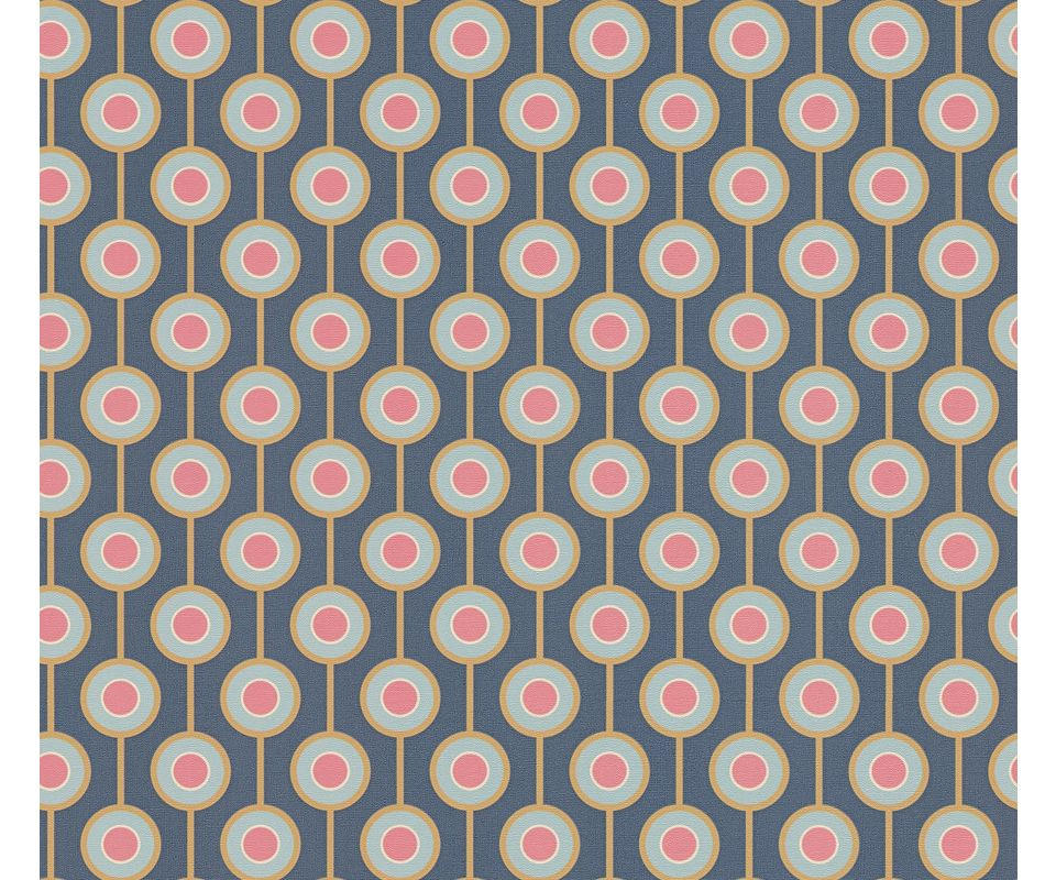 VLIESTAPETE Blau 53/850 cm - Blau, Textil (53/1cm) - KUNSTLOFT