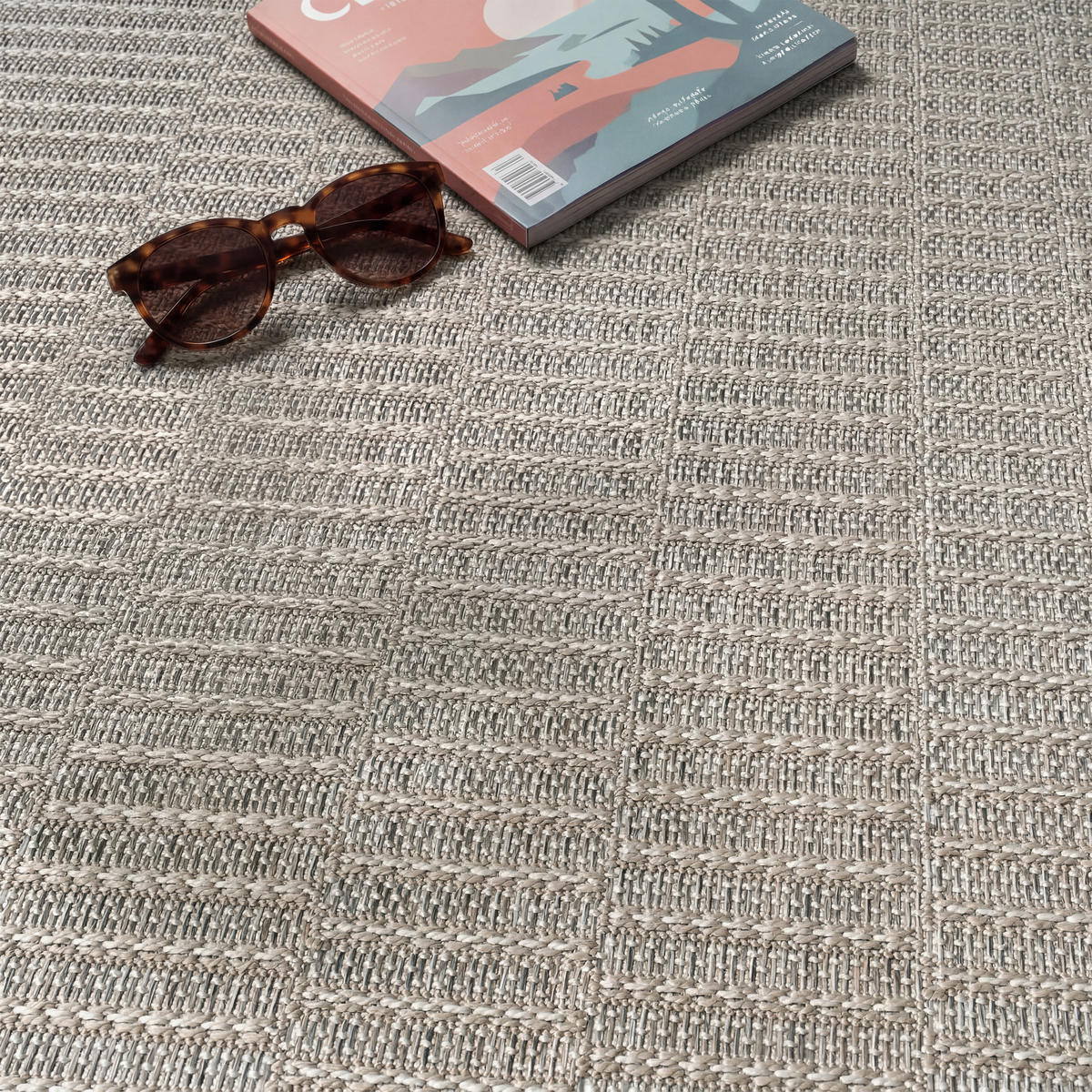 OUTDOORTEPPICH 80/250 cm Vermont 192 - Beige, Textil (80/250cm) - Paco Home