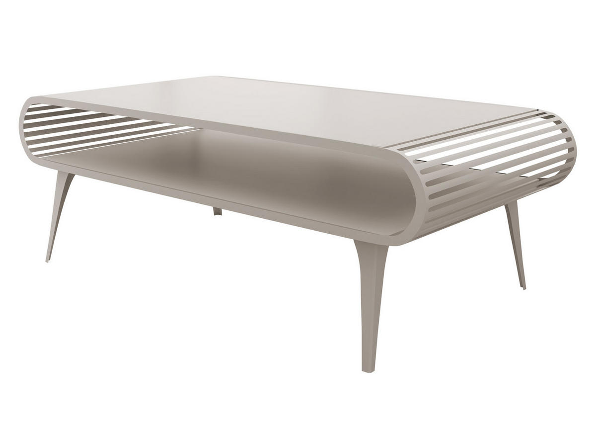 COUCHTISCH Aristo Cashmere - Kaschmir, Holzwerkstoff/Metall (60/120/44cm) - MIRJAN24