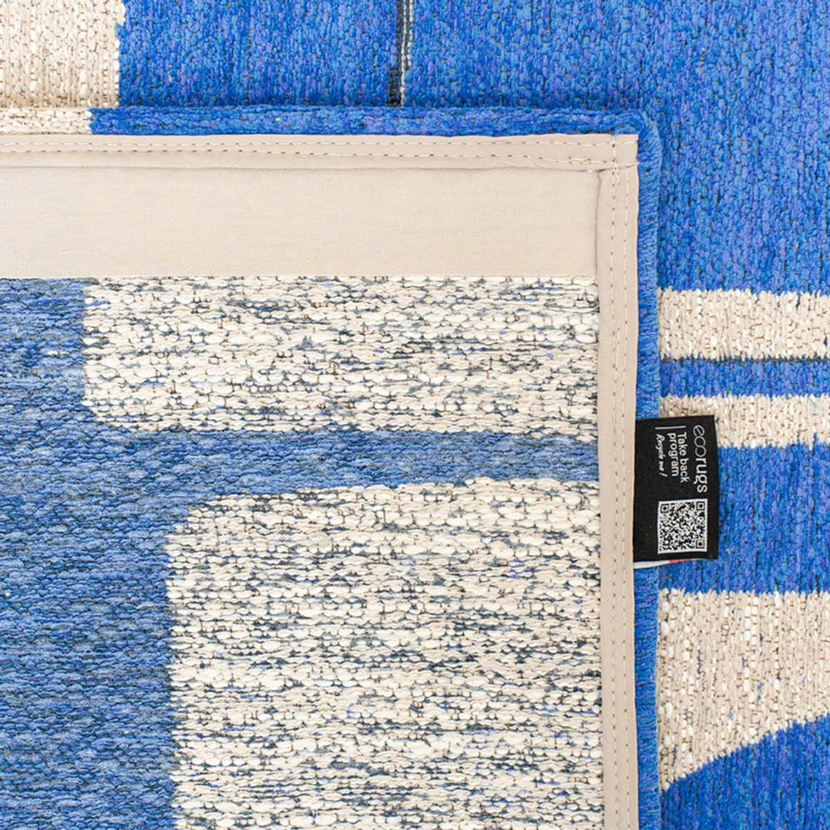 TEPPICH Campanula Craft Papercut 170/240 cm - Blau, Textil (170/240cm) - Louis De Poortere