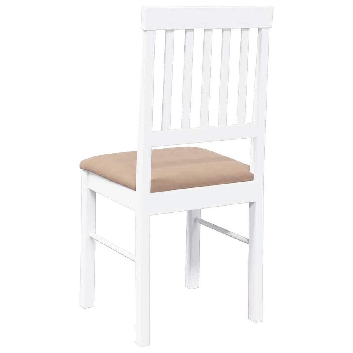 STUHL-SET 2 Stk Schildhain 42.5/90/44.5 cm - Weiß, Holz (42.5/90/44.5cm) - ZMH