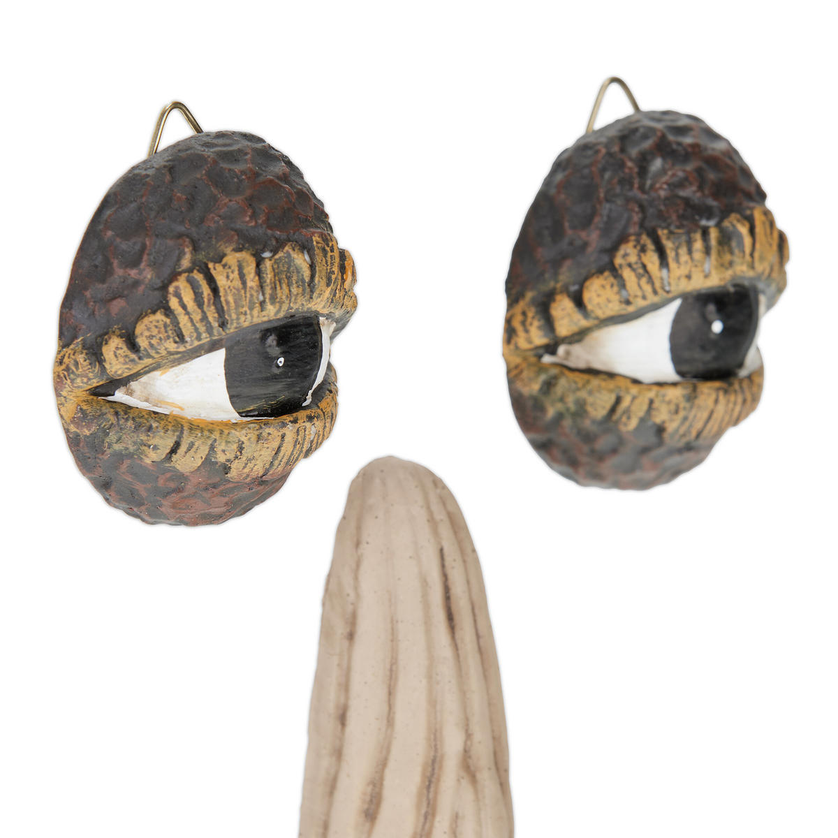 BAUMGESICHT - Multicolor, Kunststoff (2.5/6/8.5cm) - Relaxdays