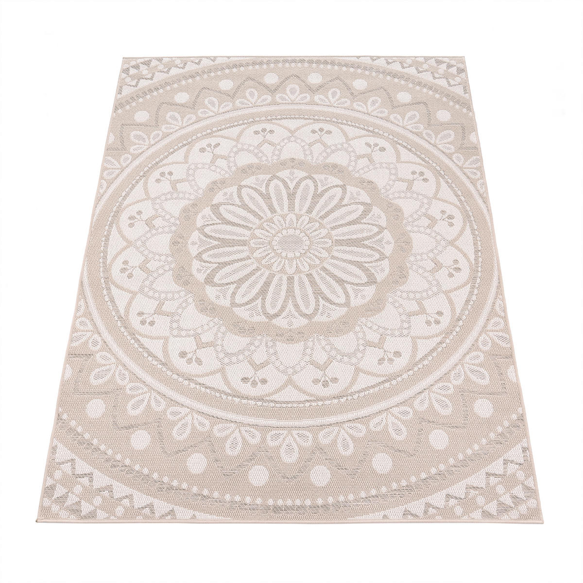 OUTDOORTEPPICH 60/100 cm Brescia 471 - Sandfarben, Textil (60/100cm) - Paco Home