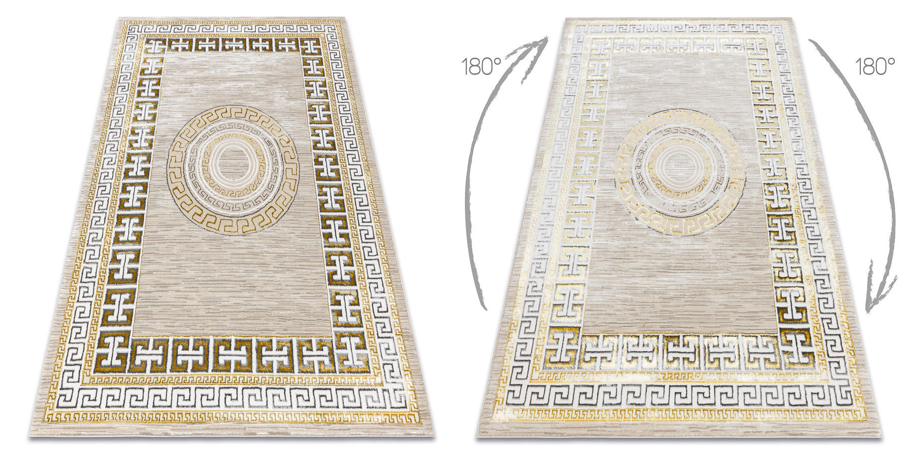 TEPPICH Bliss 120/170 cm - Creme, Textil (120/170cm) - rugsX