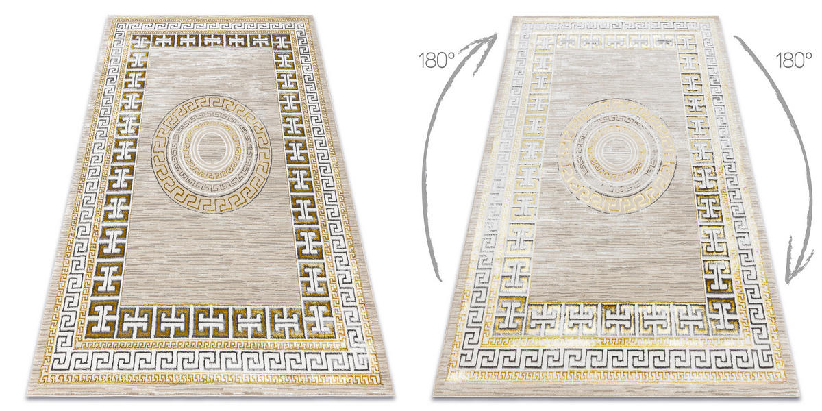 TEPPICH Bliss 120/170 cm - Creme, Textil (120/170cm) - rugsX