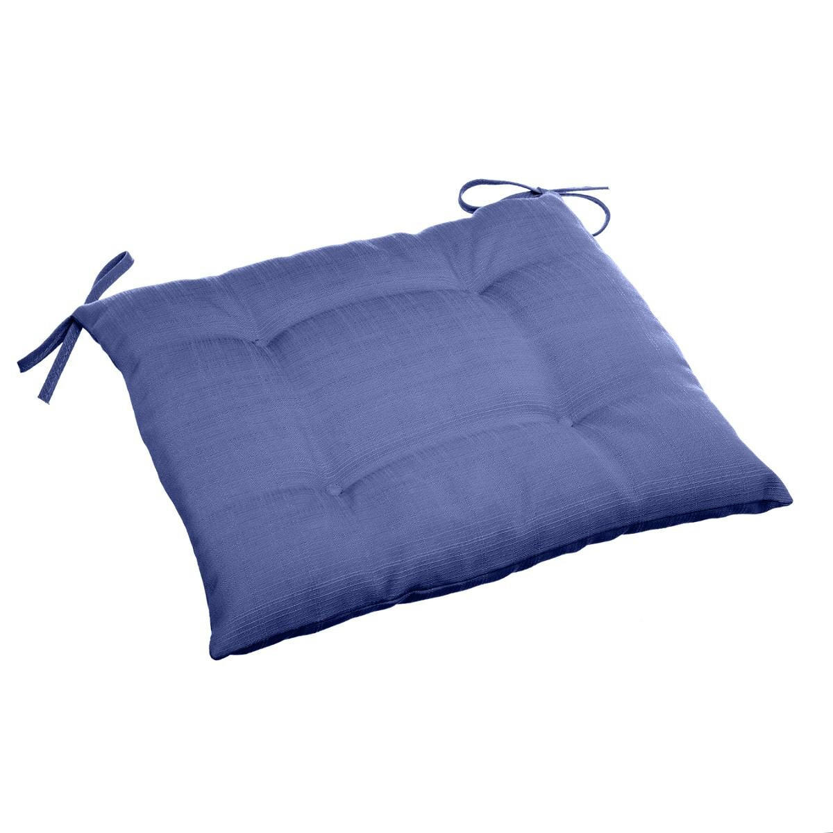STUHLKISSEN Korai 40/40 cm - Blau, Textil (40cm)