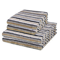 FROTTIERSET Lifestyle 4-teilig - Grau, Textil (50/100cm) - Cawoe