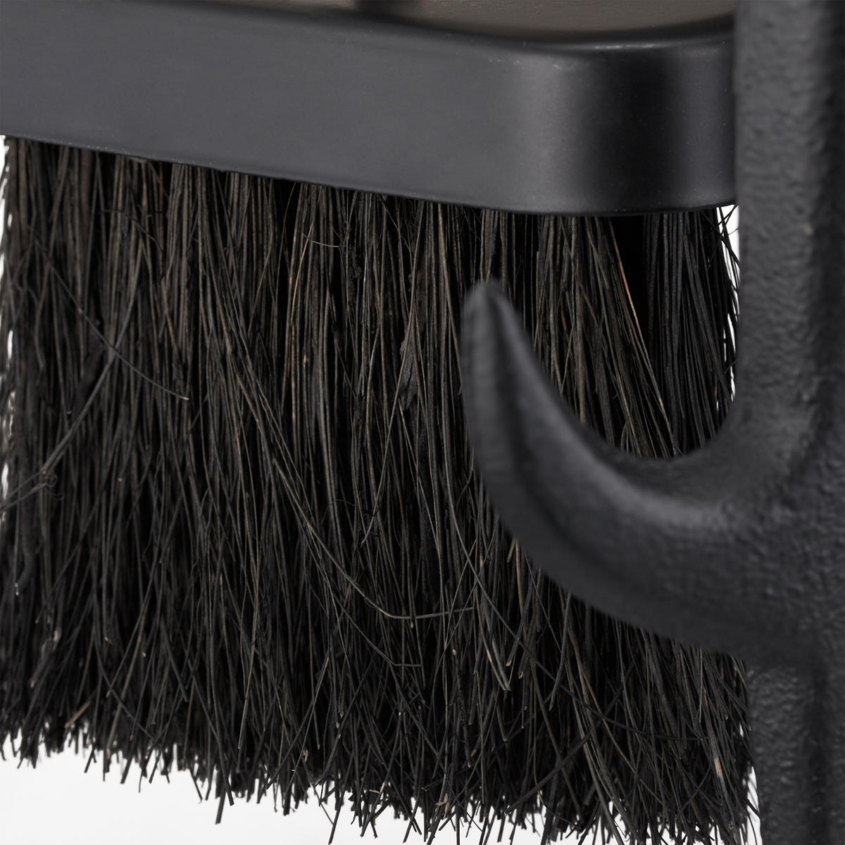 5-TLG.KAMINBESTECK-SET - Schwarz, Metall (22/64/20cm) - Relaxdays