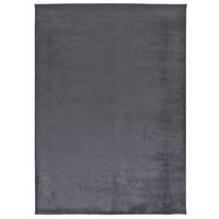 WEBTEPPICH waschbar Anthrazit Coraline 80/150 cm - Anthrazit, Textil (80/150cm) - Atticgo