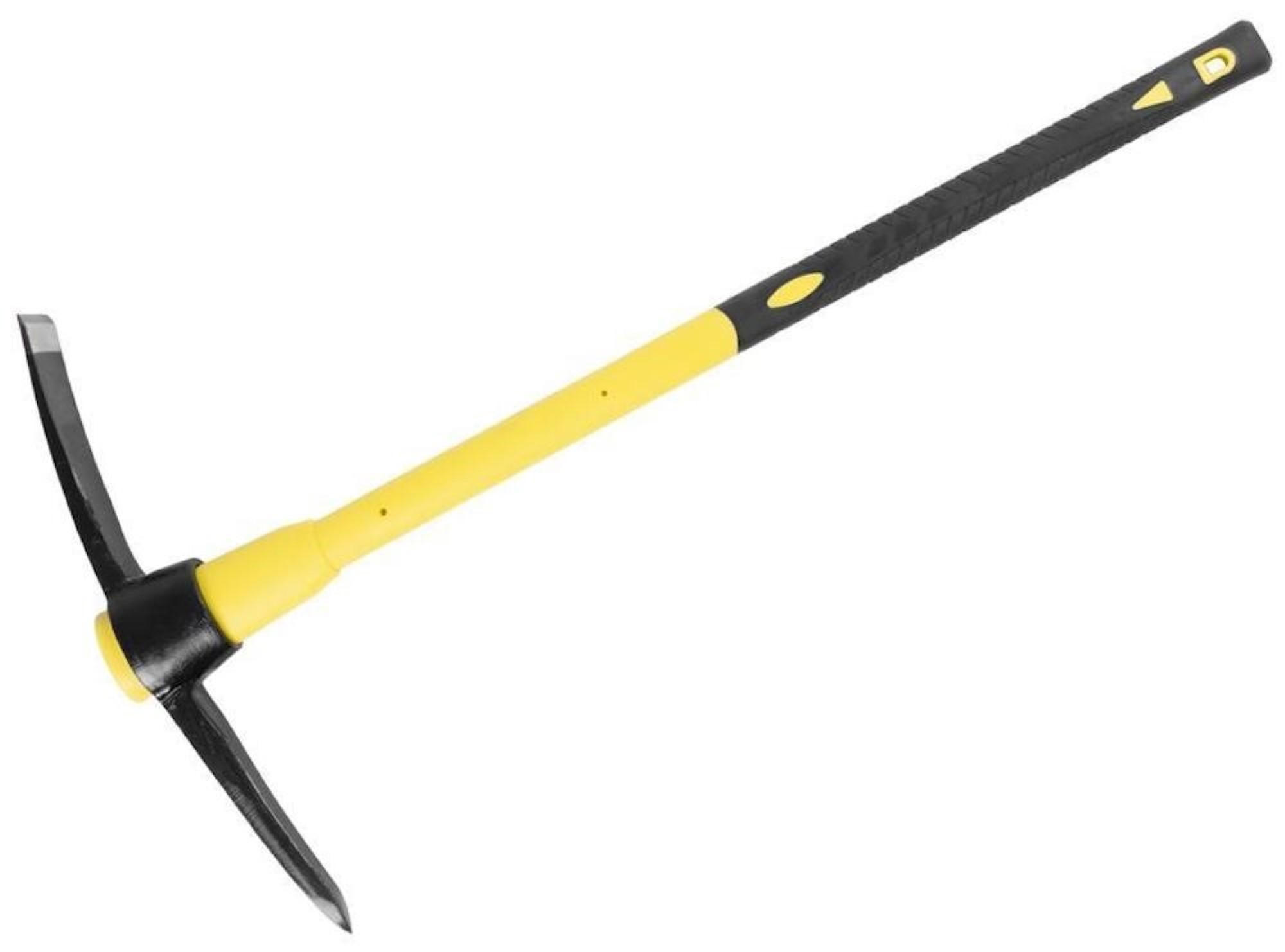 SPITZHACKE 2.25 kg, Glasfaser mit einem Griff - Schwarz, Kunststoff (3/3/53cm) - PROREGAL