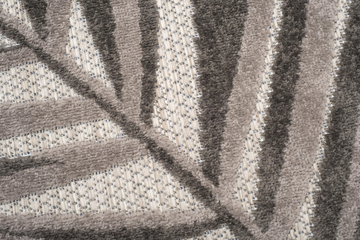 TEPPICH PATIO Grau 200/300 cm - Grau, Kunststoff (200/300cm) - Tapiso