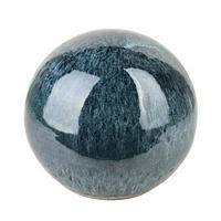 DEKOKUGEL Saggio blau 30/30/30 cm Keramik - Blau, Keramik (30/30/30cm) - Mondex