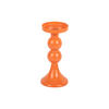 KERZENSTANDER Funky 8.5/8/19 cm - Orange, Metall (8/19/8.5cm) - Present Time