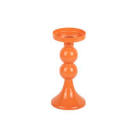 KERZENSTANDER Funky 8.5/8/19 cm - Orange, Metall (8/19/8.5cm) - Present Time