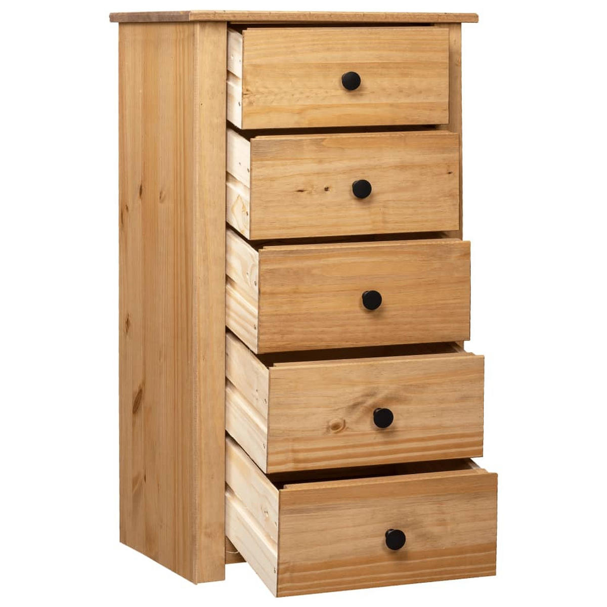 SIDEBOARD 46x40x89 cm Kiefernholz Panama - Braun, Holz (46/89/40cm) - furnicato