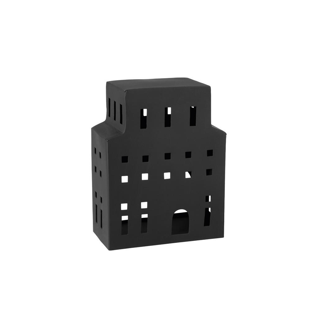 Villeroy & Boch Windlicht Schwarz 7.8x20x15.4 cm