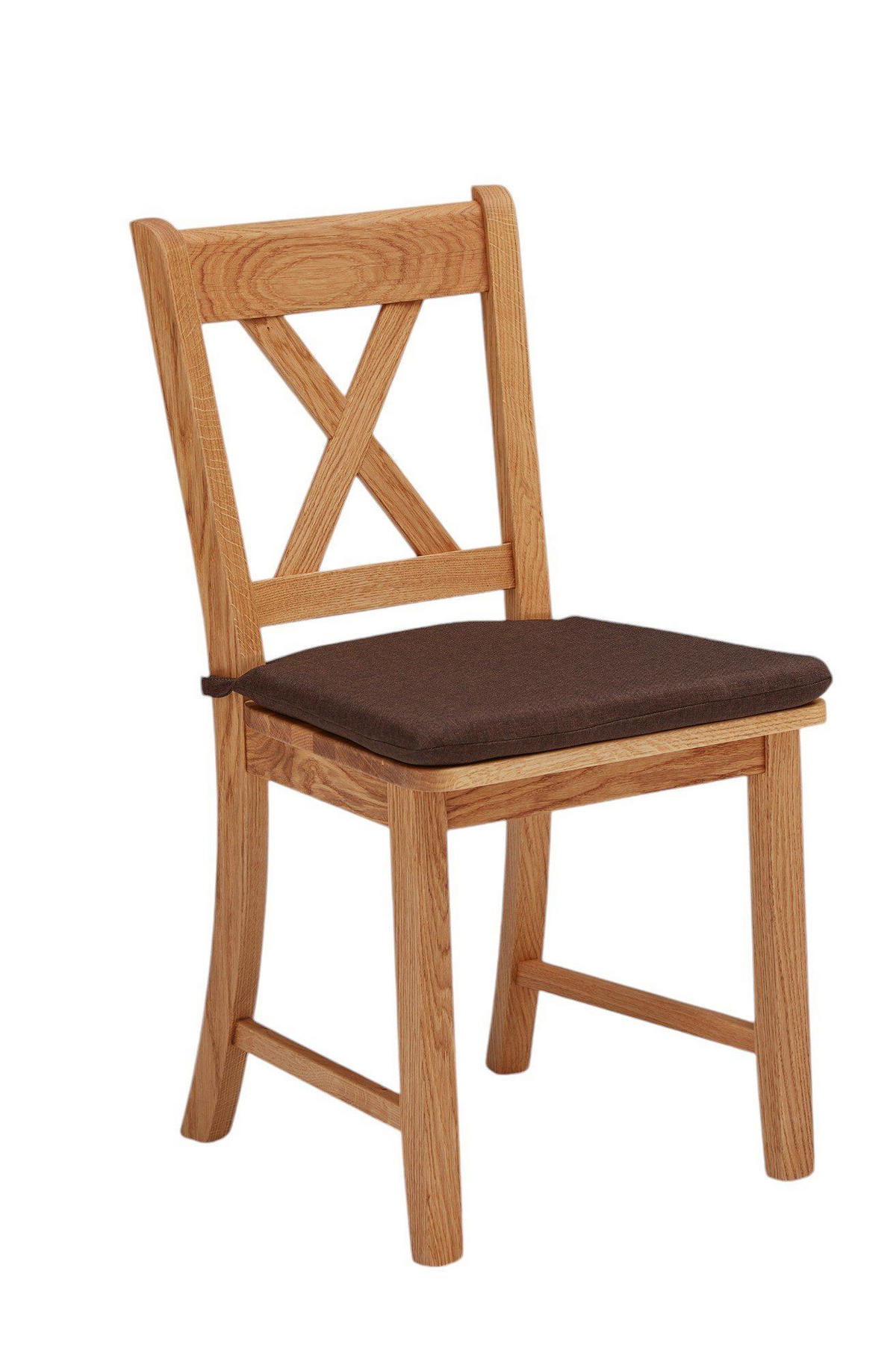 ECKBANKGRUPPE im Landhausstil Damaris Massivholz Wildeiche/Braun - Wildeiche/Braun, Holz (179/1/139cm) - 58aufmkessel