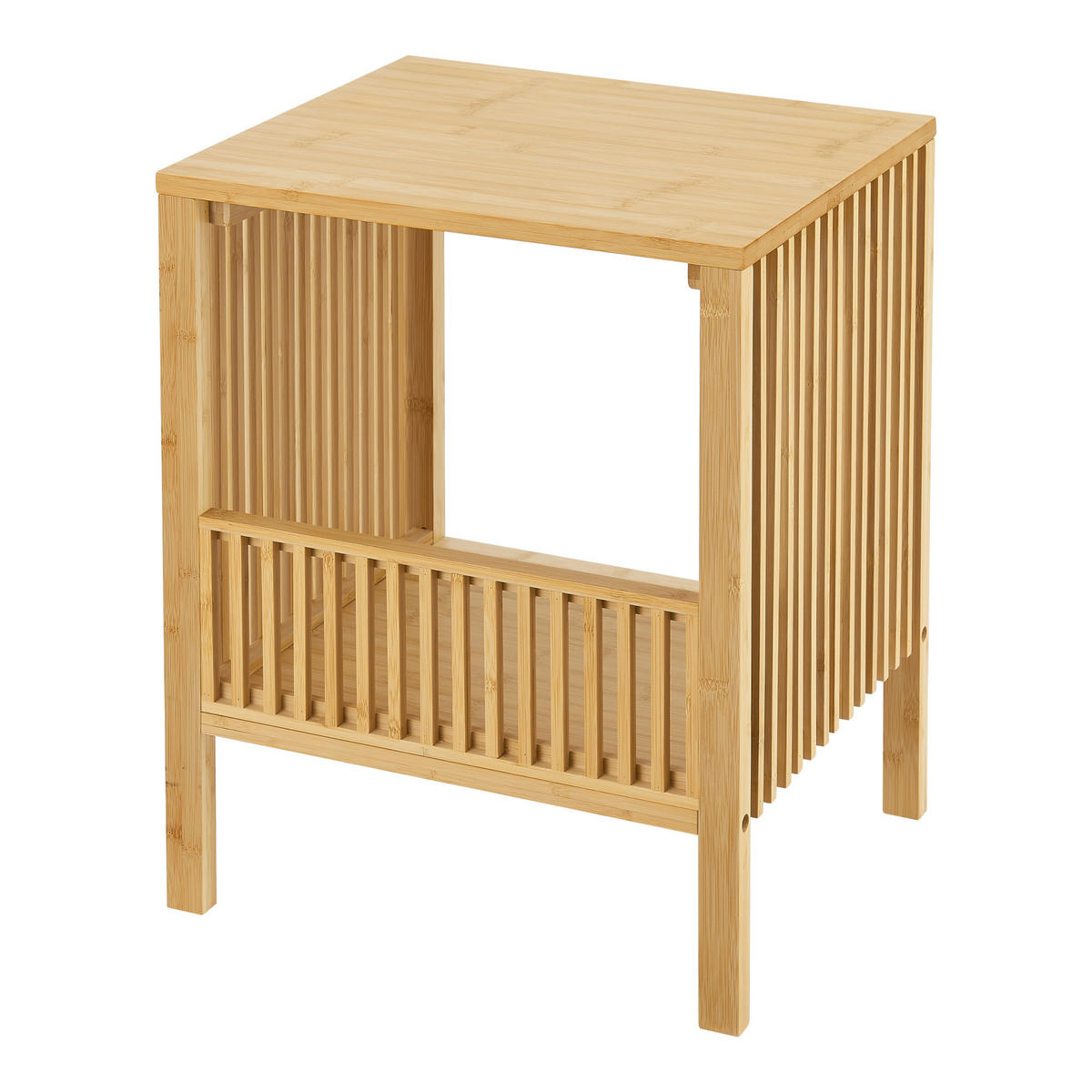 BEISTELLTISCH Varde - Naturfarben, Holz (33/38.5/50cm) - [en.casa]