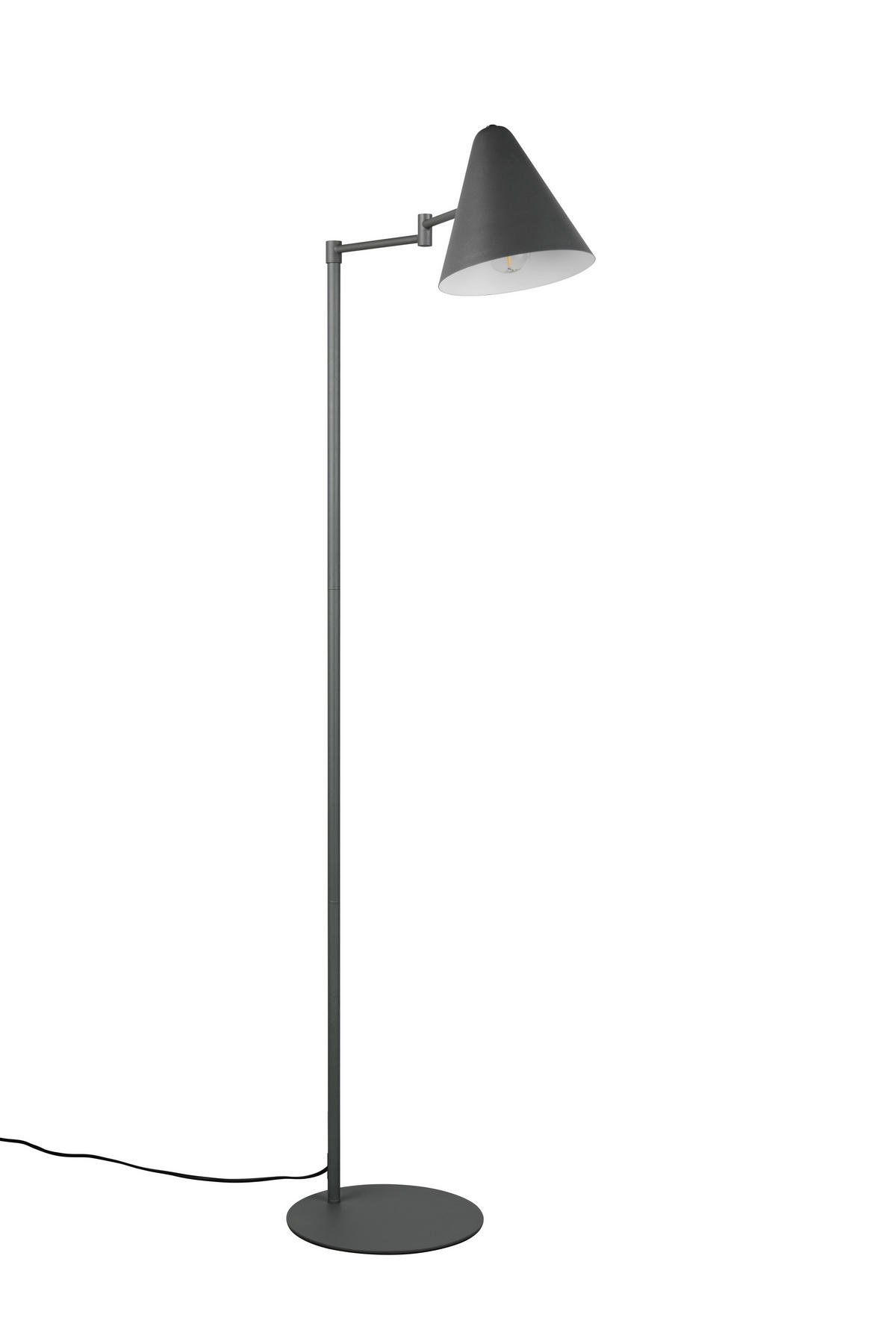 STEHLAMPE COSIMA - Anthrazit - 15/15/126.5 cm - Anthrazit, Metall (52.5/52.5/126.5cm) - Trio Leuchten