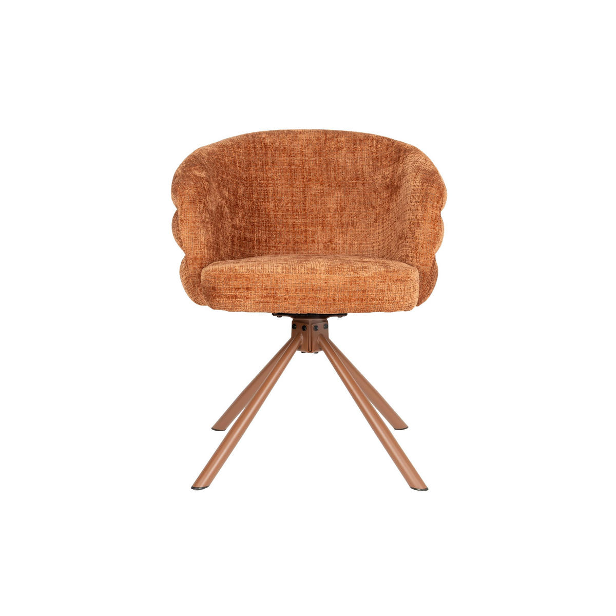 ESSZIMMERSTÜHLE Marjolein Armleuning Oranje - 2 er Set - Rot, Kunststoff (62/77/63cm) - Housecraft Living