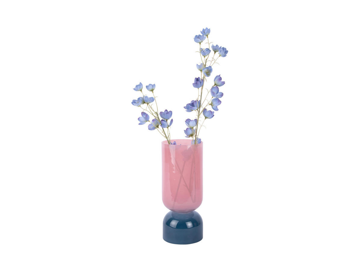 VASE Variado Colores Medium - Rosa - 28,5 cm - Pink, Glas (12/28cm) - Present Time