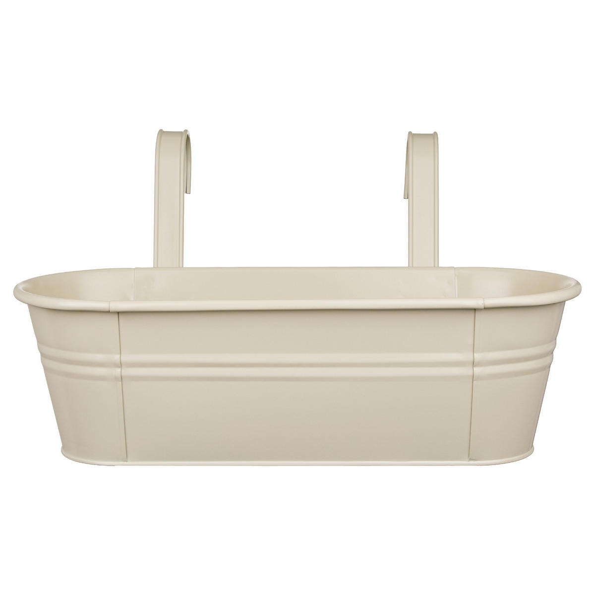 PFLANZTOPF Zinc - Beige, Metall (50/15/20cm) - Butlers