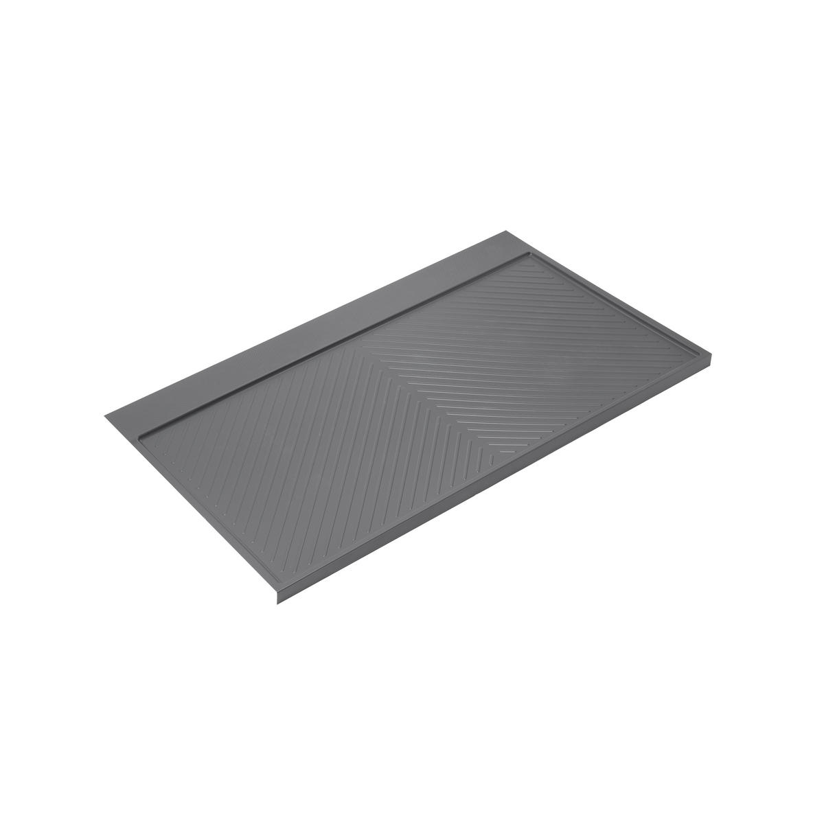 SCHUTZ für Böden von Küchenmöbeln Modell Sink, M100, 967x580mm, Brettstärke 16mm, schneidbar, Kunststoff, Anthrazitgrau - Anthrazit, Kunststoff (60.6/9/99.5cm) - EMUCA