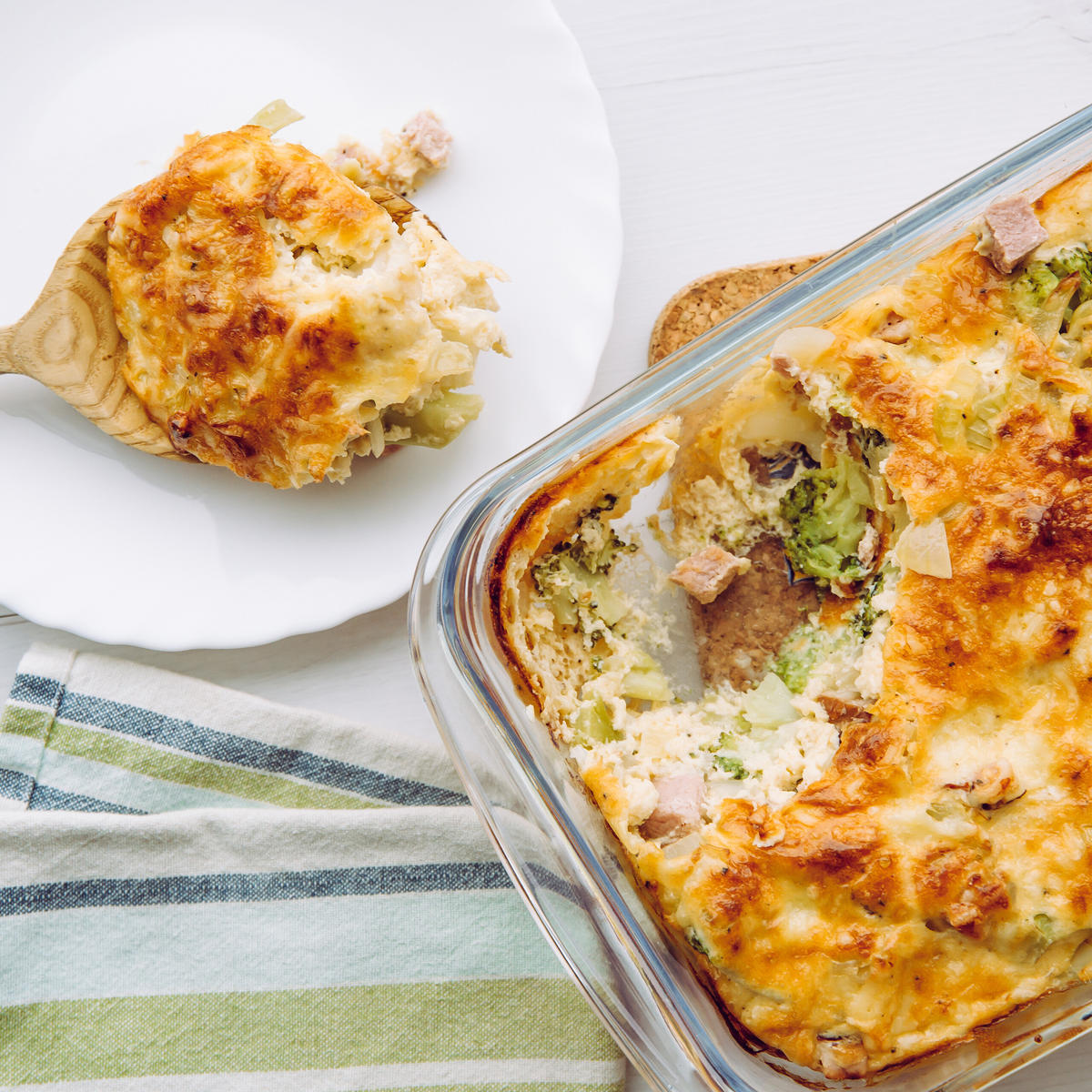 2-TLG.AUFLAUFFORM-SET - Transparent, Glas (17.5/29.5/5cm) - Relaxdays