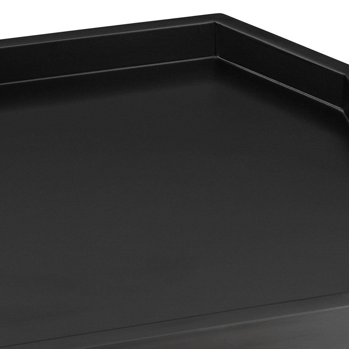 COUCHTISCH - Holzwerkstoff / Metall - Schwarz, Holzwerkstoff/Metall (50/100/50cm) - home24