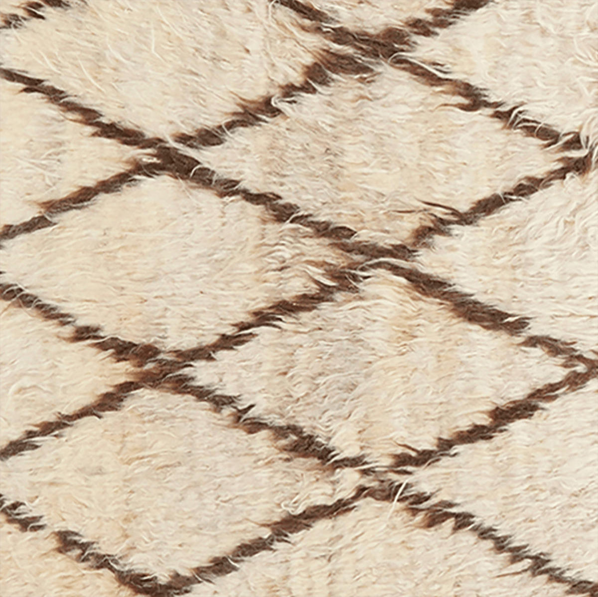 GABBEH-TEPPICH handgeknüpft Beige 200/144 cm Schurwolle - Beige, Textil (144/200cm) - Looma