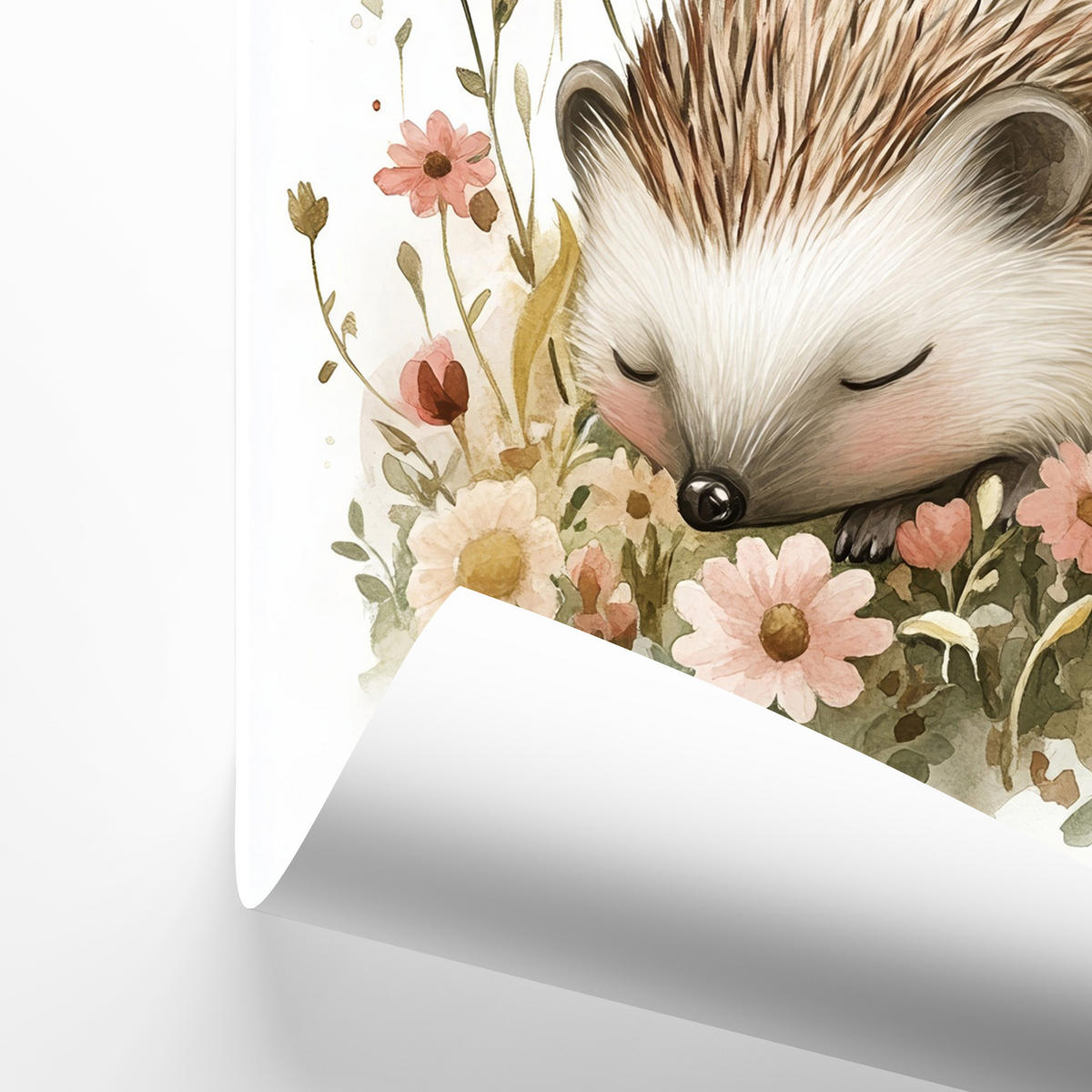 SADA PLAGÁTOV Do Detskej Izby Mackovia Mesiace Oblaky Hviezdy 3x Plagát A4 21 x 30 cm - oranžová/hnedá, papier (21/30/1cm) - Muralo