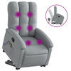 MASSAGESESSEL Luchetti - Hellgrau, Metall (70/101/93cm) - Nettlife
