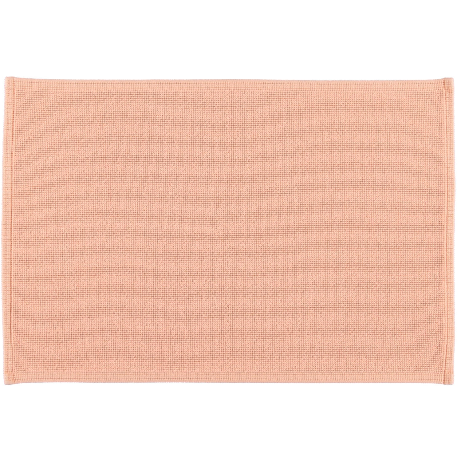 BADEMATTEN PLAIN PEACH - 405 - Orange, Textil (60/90cm) - Rhomtuft