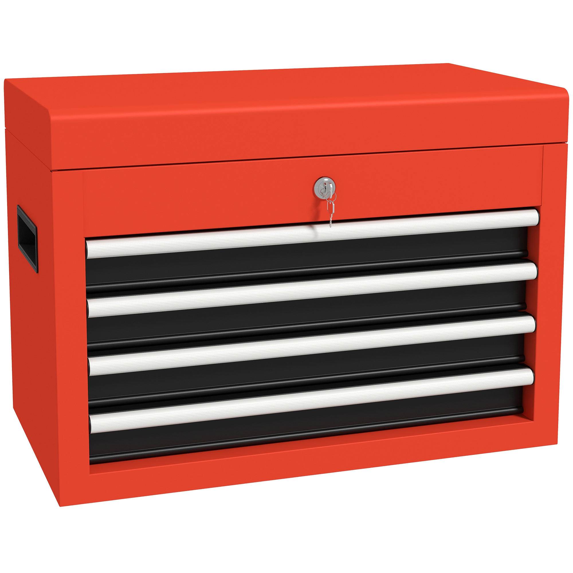 WERKZEUGKOFFER - Rot, Metall (24.5/32.5/45cm) - DURHAND